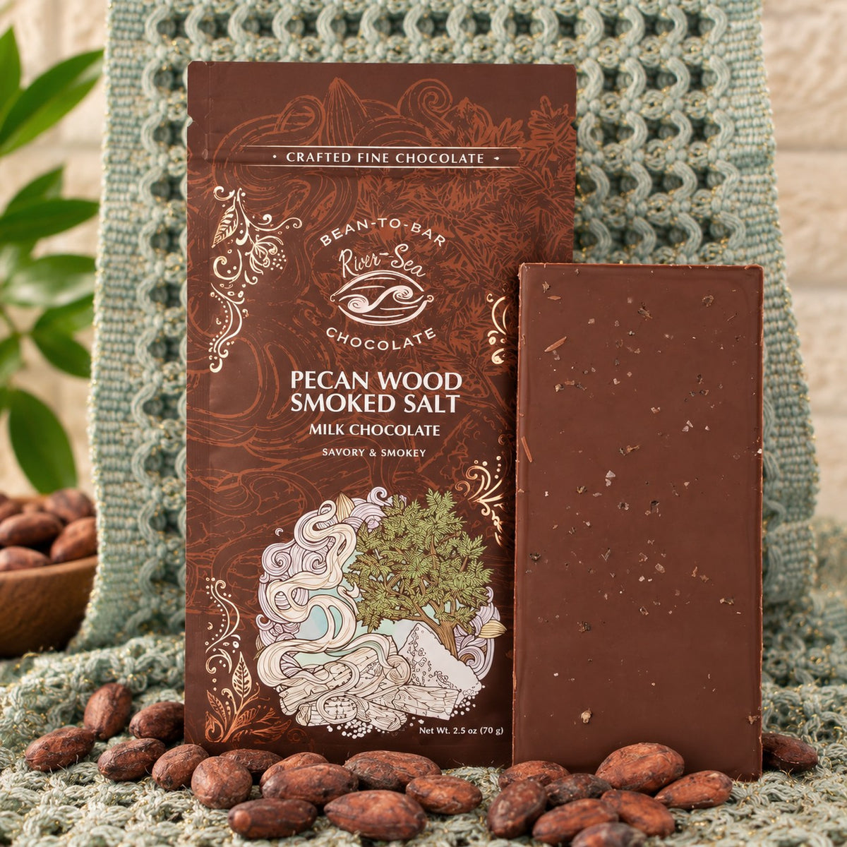 Smoked Salt Milk Chocolate