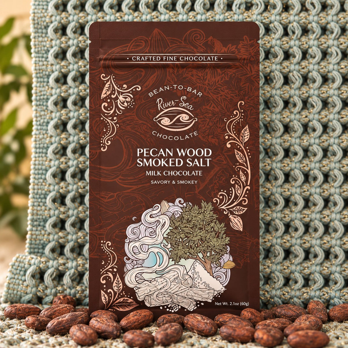 Smoked Salt Milk Chocolate